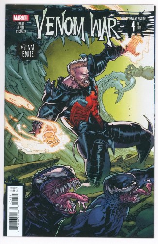 Venom War #4 Joshua Cassara Team Eddie Variant Cover