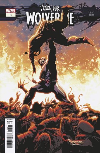 Venom War Wolverine #3 Roge Antonio Variant Cover