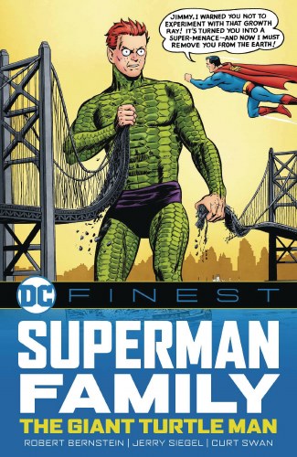 DC Finest Superman Family Giant Turtle Man SC