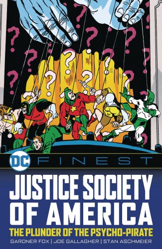 DC Finest Justice Society America Plunder Psycho-Pirate SC