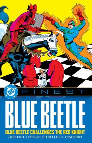 DC Finest Blue Beetle Challenges the Red Knight SC