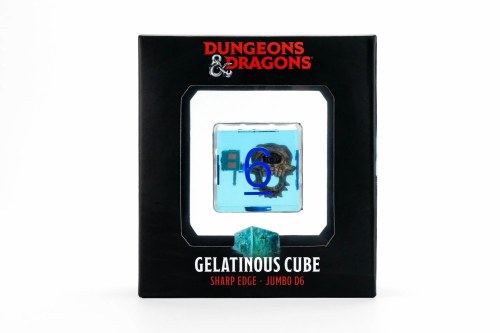 Dungeons and Dragons Jumbo Gelatinous Cube D6 Dice