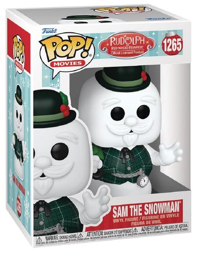 Pop Movies Rudolph Sam the Snowman Vinyl Figure