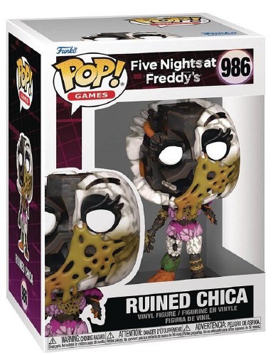 Pop Five Nights at Freddy's Security Breach Ruined Chica Vinyl Figure