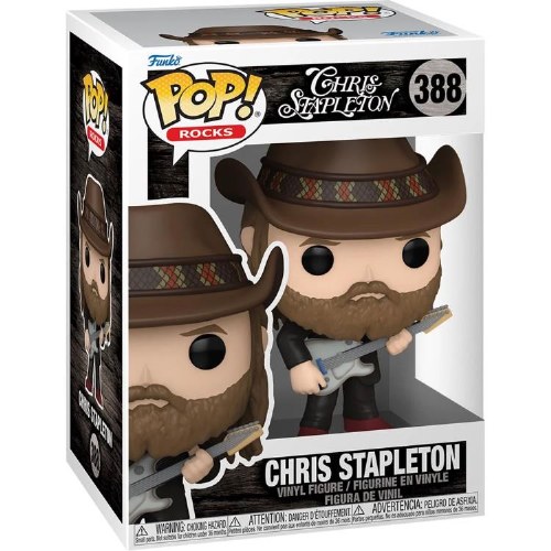 Pop Rocks Chris Stapleton with Guitar Vinyl Figure