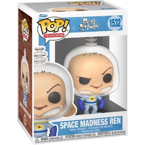 Pop Television Nickelodeon Ren & Stimpy Show Space Madness Ren Vinyl Figure