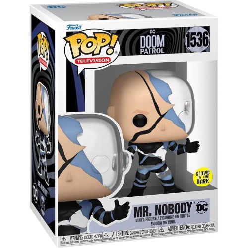 Pop Television Doom Patrol Mr. Nobody Glow in the Dark Vinyl Figure