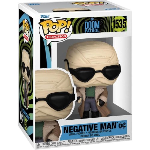 Pop Television Doom Patrol Negative Man Vinyl Figure