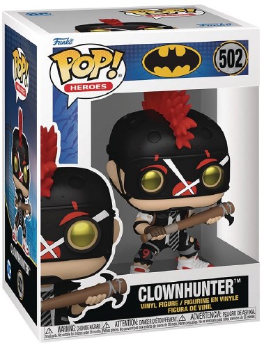 Pop Heroes Batman War Zone Clownhunter Vinyl Figure