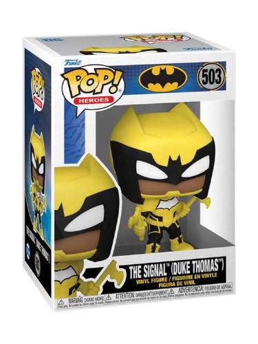 Pop Heroes Batman War Zone Signal Duke Thomas Vinyl Figure