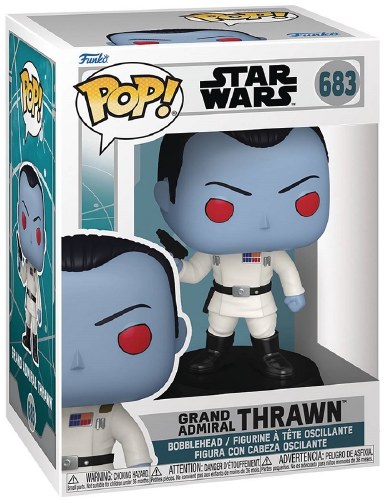 Pop Star Wars Ahsoka Grand Admiral Thrawn Vinyl Figure