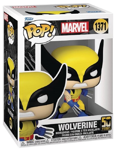Pop Marvel Wolverine 50th Anniversary Classic Vinyl Figure