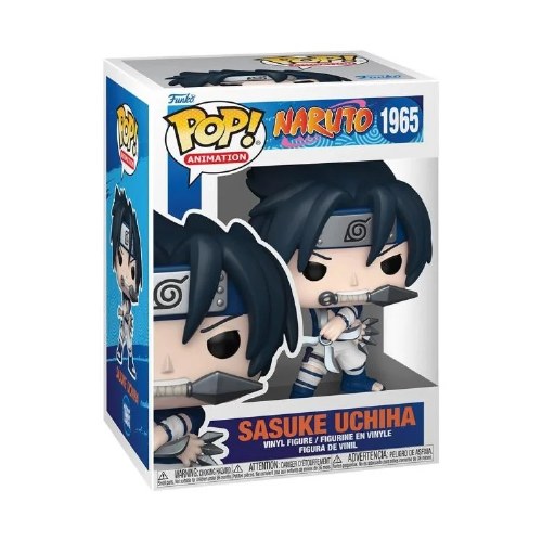 Pop Animation Naruto Sasuke Uchiha Vinyl Figure