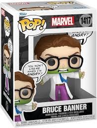 Pop Marvel Quote Bruce Banner Don't Make Me Angry Vinyl Figure