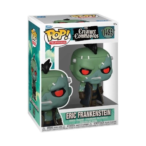 Pop Television Creature Commandos Eric Frankenstein Vinyl Figure