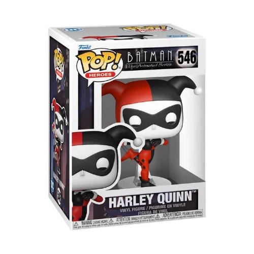 Pop Heroes Batman Animated Series Harley Quinn Vinyl Figure