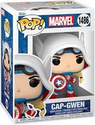 Pop Marvel Spider-Gwen Gwenverse Cap-Gwen Vinyl Figure