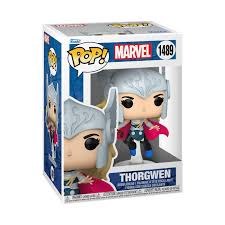 Pop Marvel Spider-Gwen Gwenverse Thorgwen Vinyl Figure