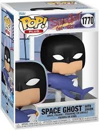 Pop Plus Space Ghost with Shark Vinyl Figure