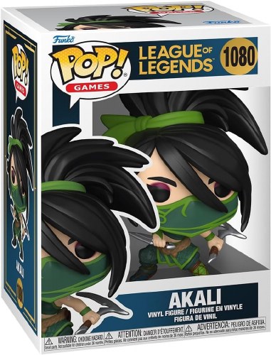 Pop League of Legends Akali Vinyl Figure