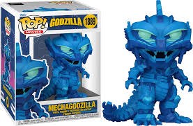 Pop Movies Godzilla Retro Futurism Art Mechagodzilla Premium Vinyl Figure