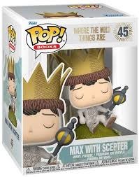 Pop Books Where the Wild Things Are Max with Scepter Vinyl Figure