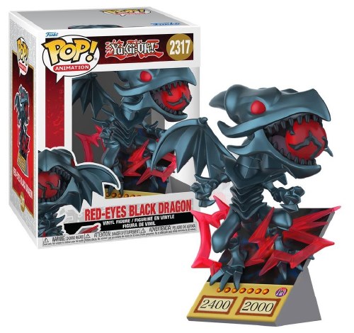 Pop Animation Yu-Gi-Oh! Red-Eyes White Dragon Vinyl Figure