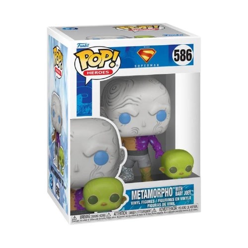 Pop Heroes Superman 2025 Metamorpho with Baby Joey Vinyl Figure