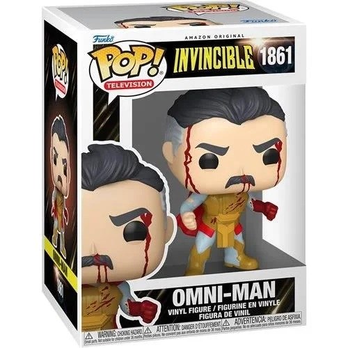 Pop Television Invincible Omni-Man Armor Bloody Vinyl Figure