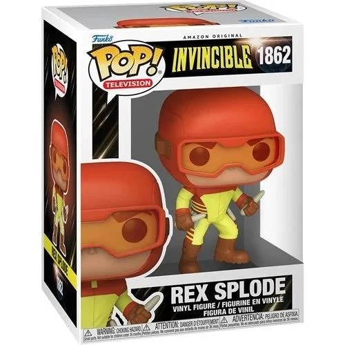 Pop Television Invincible Rex Splode Vinyl Figure