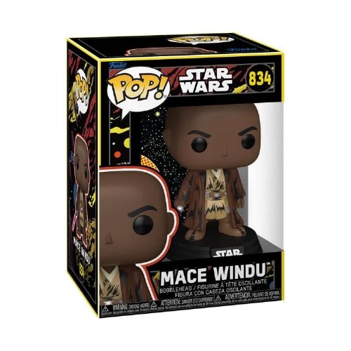 Pop Star Wars Mace Windu Retro Vinyl Figure