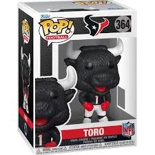 Pop Football NFL Mascots Texans Toro Vinyl Figure