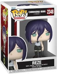 Pop Animation Chainsaw Man Reze Vinyl Figure