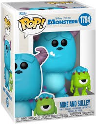 Pop Movies Monsters Inc Mike and Sulley Vinyl Figure