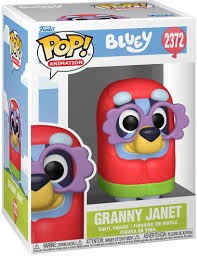 Pop Animation Bluey Granny Janet Vinyl Figure
