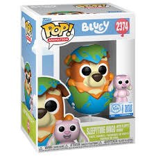Pop Animation Bluey Sleepytime Bingo with Floppy Bunny Vinyl Figure