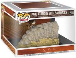 Pop Moment Dune Three Paul Atreides with Sandworm Vinyl Figure