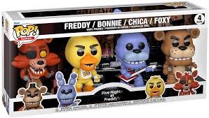 Pop Five Nights at Freddy's Vinyl Figure 4 Pack