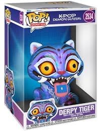 Pop Animation KPop Demon Hunters Derpy Tiger Jumbo Vinyl Figure