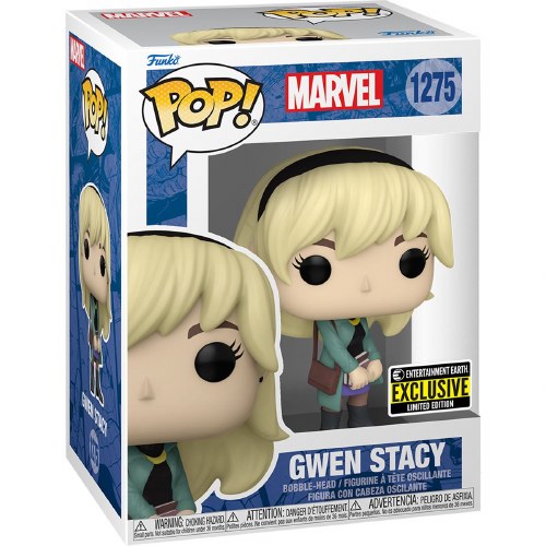 Pop Marvel Spider-Man Gwen Stacy Vinyl Figure Entertainment Earth