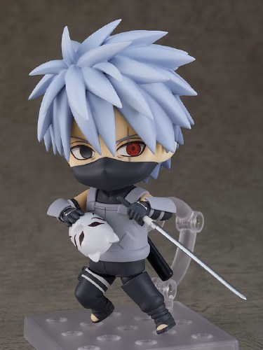 Naruto Shippuden Kakashi Hatake Anbu Black Ops Ver Nendoroid Figure