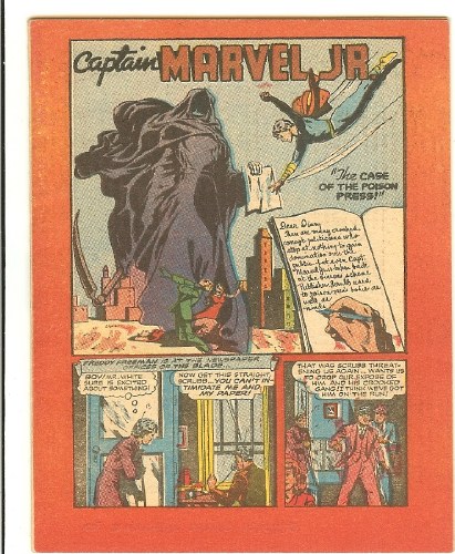 Fawcett Miniatures Captain Marvel Jr. The Case of the Poison Press