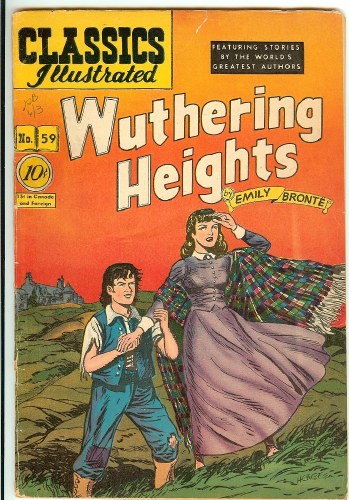 Classics Illustrated #59 Wuthering Heights HRN-60