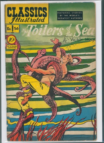 Classics Illustrated #56 Toilers of the Sea HRN-55