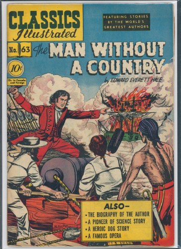 Classics Illustrated #63 Man Without a Country HRN-62