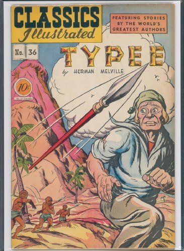 Classics Illustrated #36 Typee HRN-36