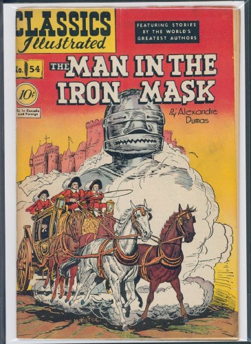 Classics Illustrated #54 Man in the Iron Mask HRN-55