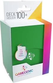 Gamegenic Deck Holder 100+ Green Deck Box
