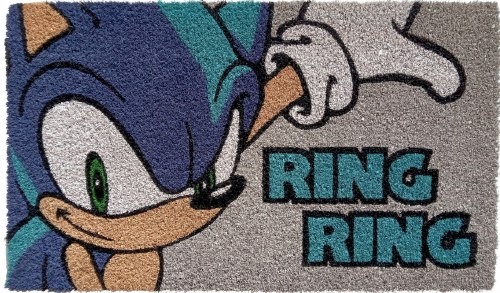 Sonic Ring Ring Doormat