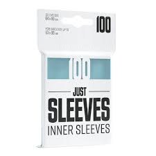 Just Sleeves Standard Card Game Clear Inner 100 Pack